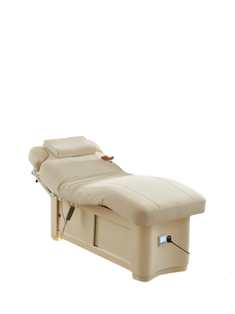 Multi functional latex massage bed for electric beauty salons