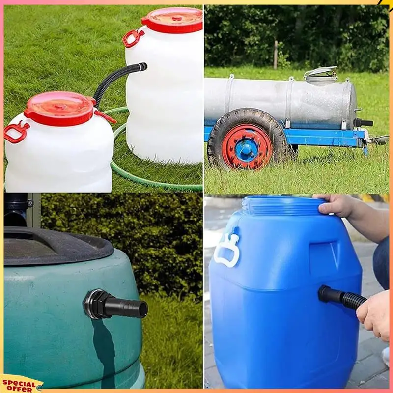 ABFI Water Butt Filler Set Kit For Downpipes, Rainwater Collector, Rain Barrel Diverter Set Kit Connects Downpipe To Water Butt