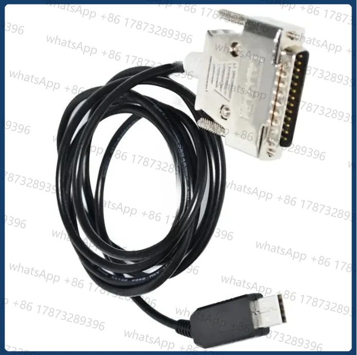 USB-FANUC FTDI Chip USB-DB25M or RS232 Programming Cable 25-Pin Metal Case for FANUC CNC DNC