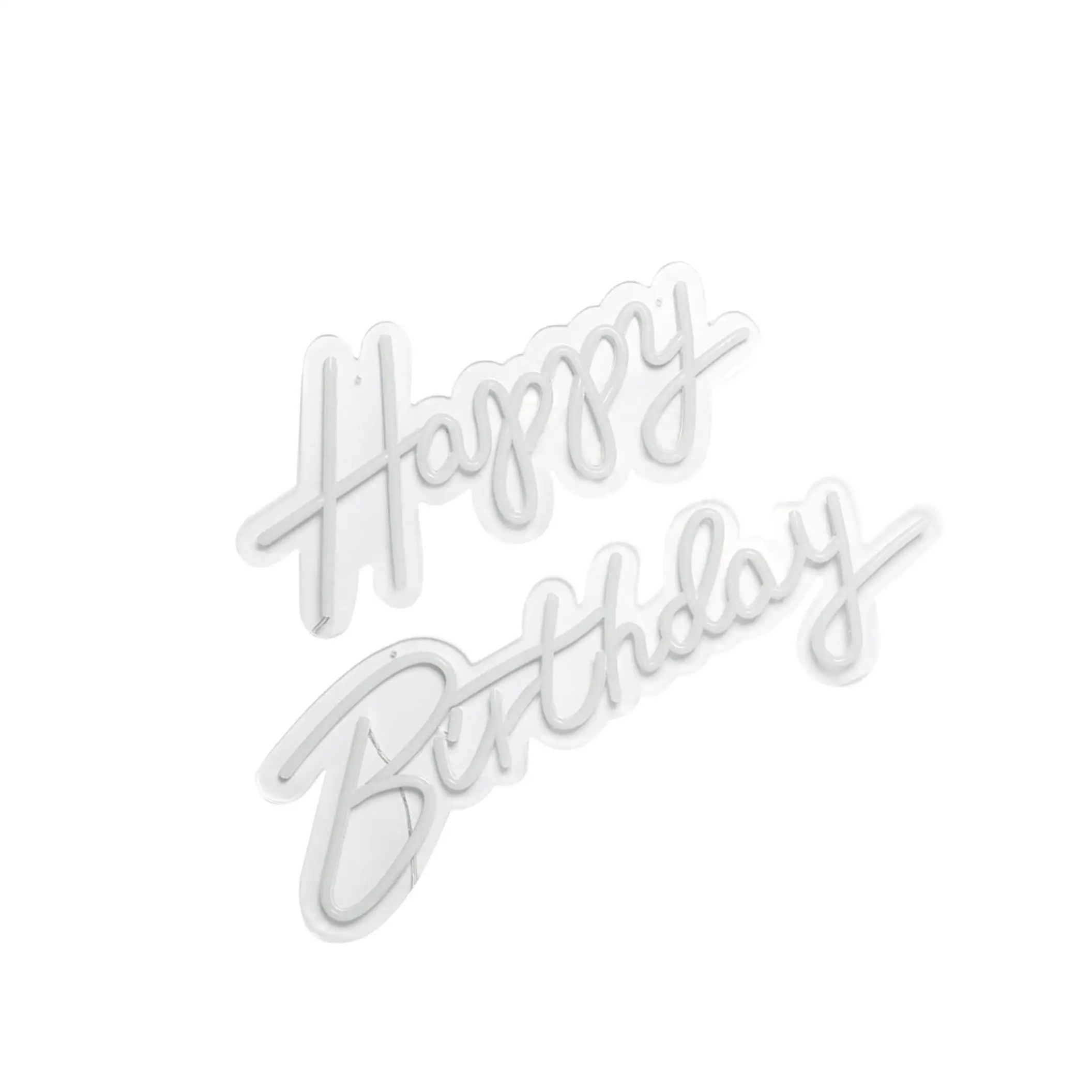 

Happy Birthday Neon Sign LED Neon Lamp Birthday Party Wall Art Deco