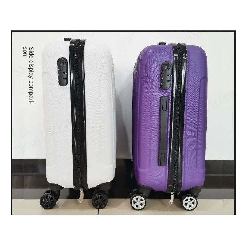 Mode 20 Zoll Reisekoffer Universal rad Passwort Trolley Fall Männer Leder Boarding Gepäck Frauen Studenten Flut