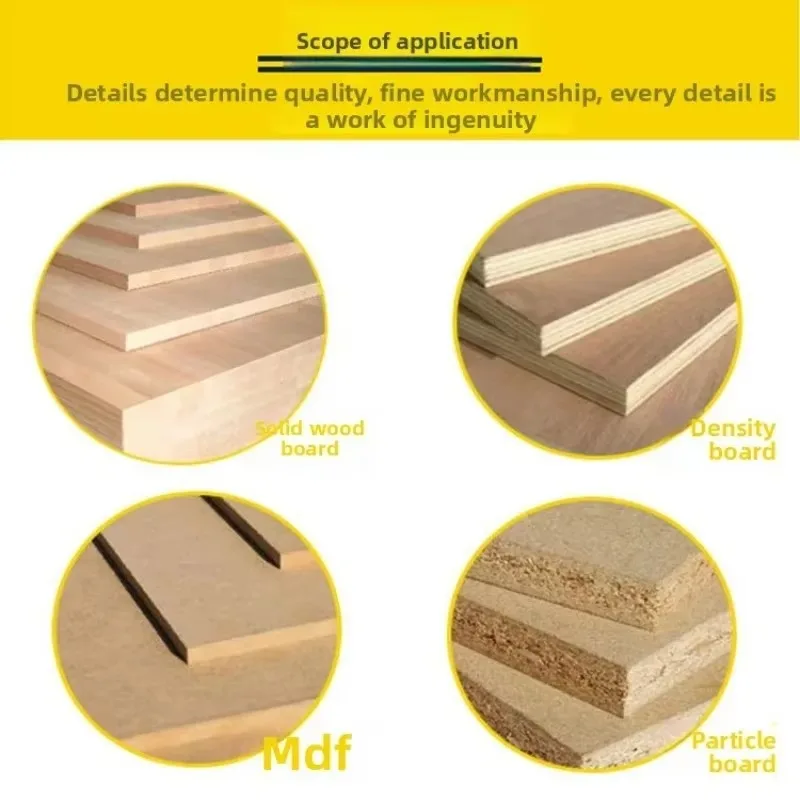 Tiy 4 قطع لحفر الثقب المربع، أدوات حفر النجارة، مجموعة مثقاب الشيفون الملاط، أثاث DIY، نجارة الحفر المربعة #6