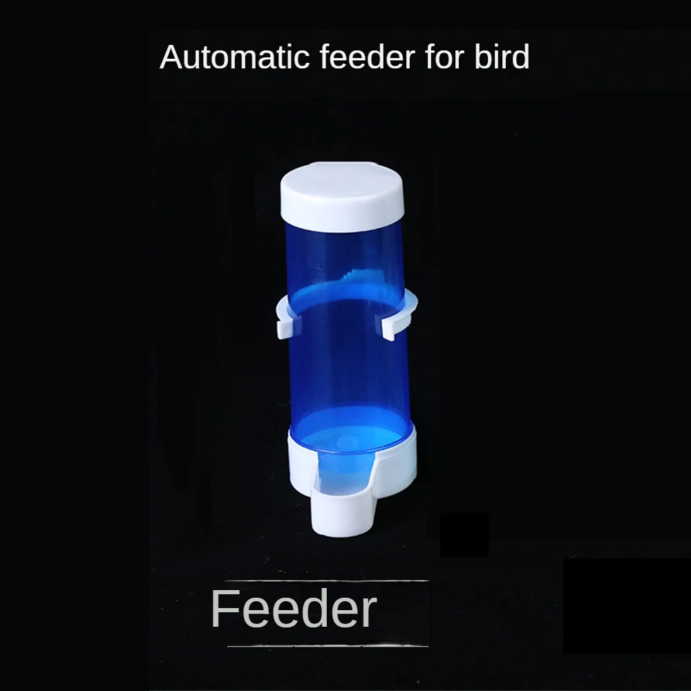 Parrot Feeder Ease Of Use Hygiene Efficient Easy To Install Save Time And Effort Automatic Bird Food Dispenser Notch Design