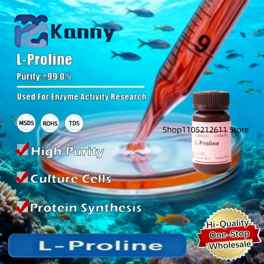 L-Proline for Biochemical Research and Laboratory Applications Original Product