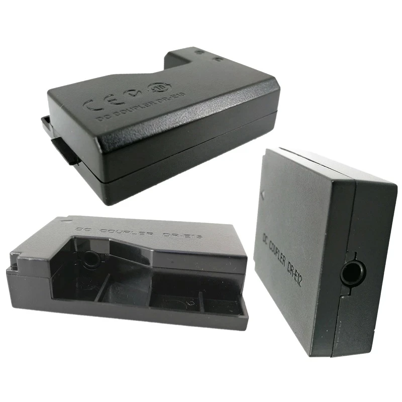 DR-E10 LP-E10 Dummy Batterie + Câble USB ACK-E10 + Adaptateur QC3.0 Pour Canon 1300D 1500D 2000D
