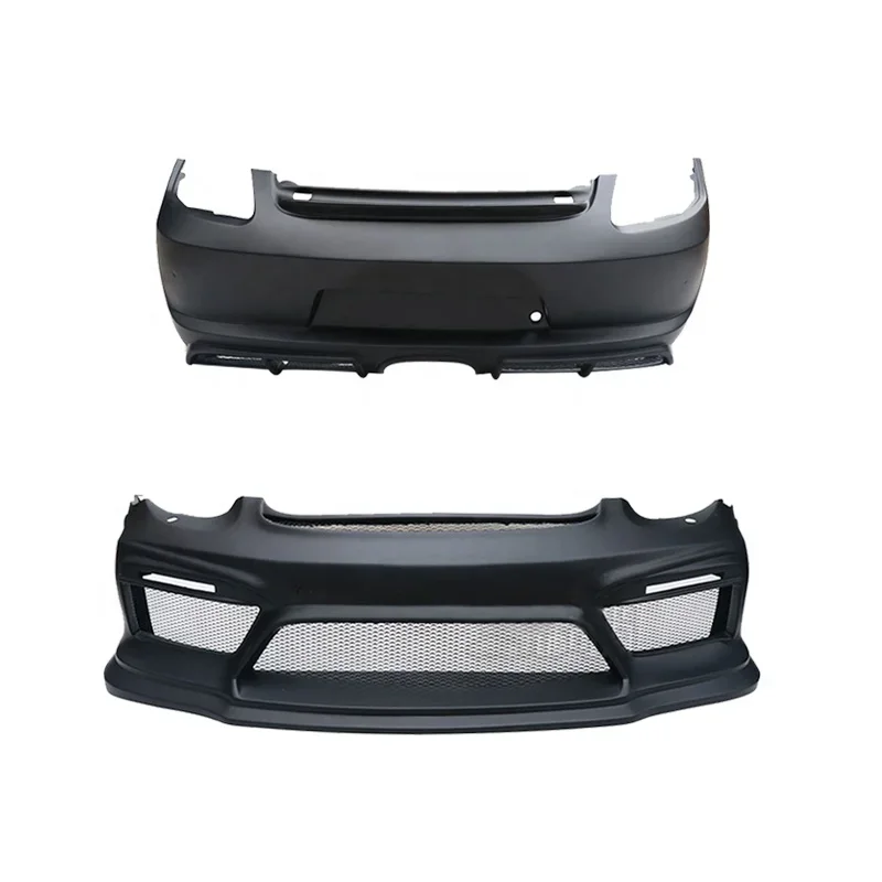 

High Quality Original Car Bumpers For Porsche Cayman Boxster 987.2 987.1 Upgrade GT4 Style Front bumper Rear bumper