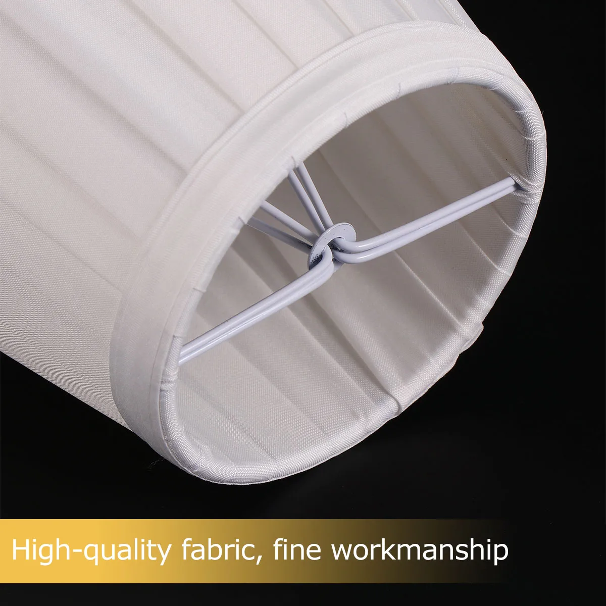 

Chandelier Fabric Lampshade Home Wall Bracket Cloth Foldable Cover Decorative Durability Lighting Hardware