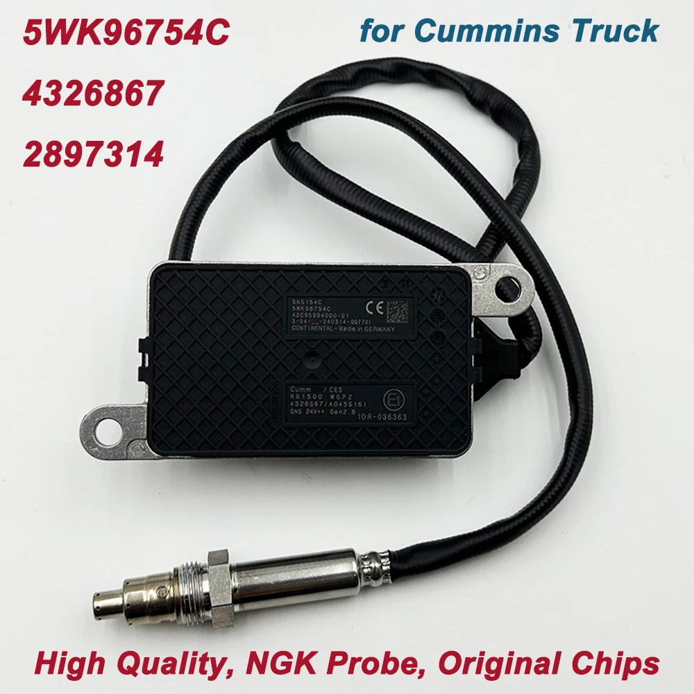 

OE 4326867 5WK96754C 5WK96754B High-Quality N-GK Probe NOX Sensor Nitrogen Oxygen Sensor For CUMMINS Engine Truck