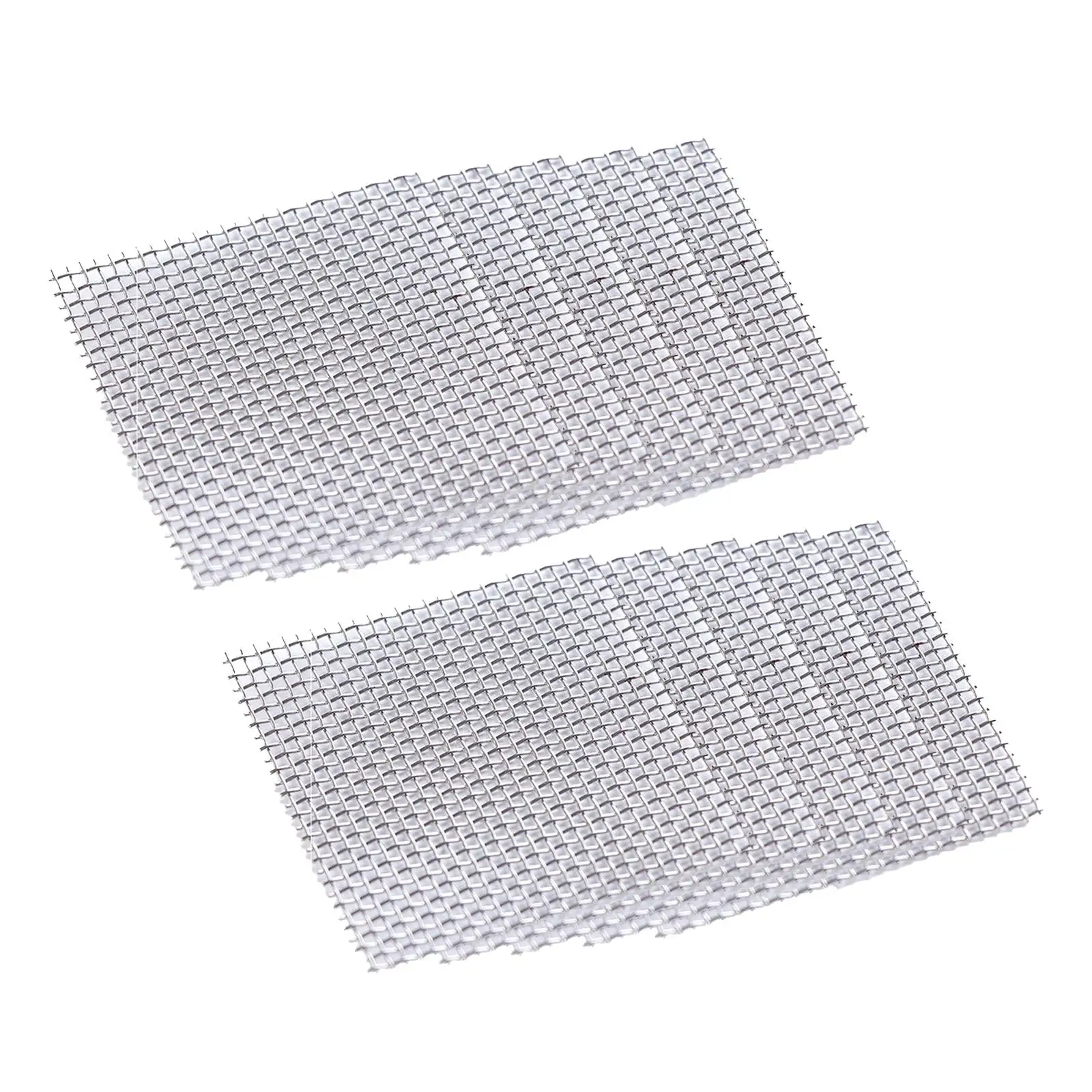 10 Pieces Fish Tank Wire Mesh Pad 8 x 8cm Fish Tank Accessories Durable Plant