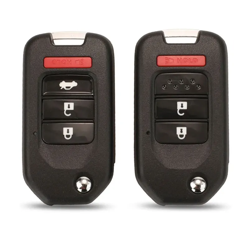 Remote Key Shell Case 2/3/4 Buttons Replacement For Honda Accord 2013-2016 Civic XRV City CRV 2013 2014 2015 2017 HON66