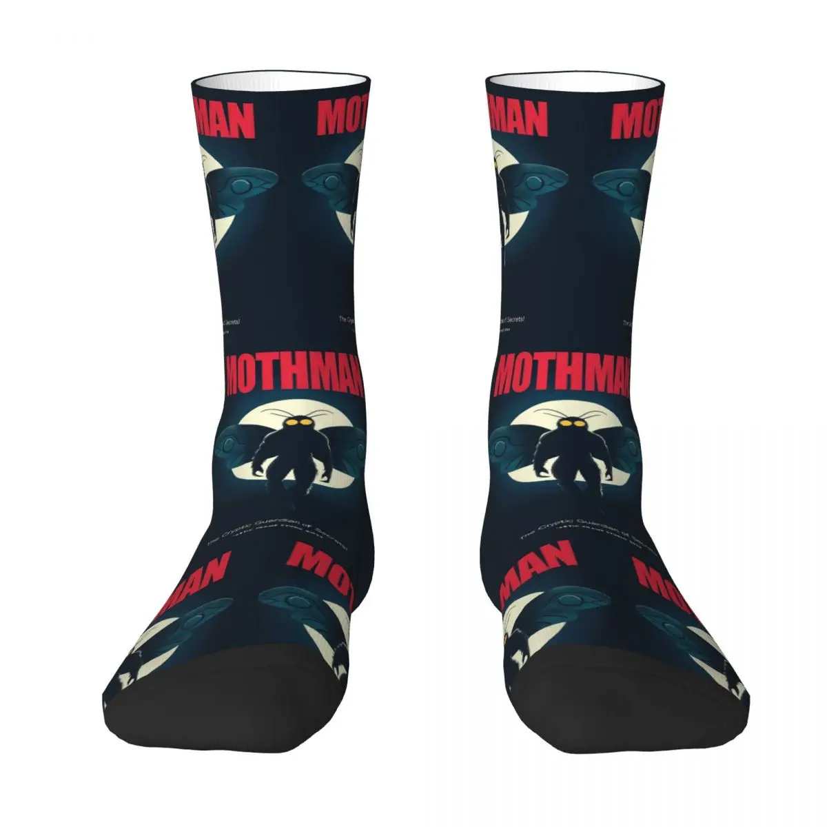 Mothman poster cryptid legende socken harajuku strümpfe die ganze saison lang socken zubehör für das geburtstags geschenk der frau des mannes