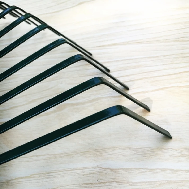 Garden Rake Lightweight Rake for Head Shrub Rake Carbon Steel Rake 22 Toothed