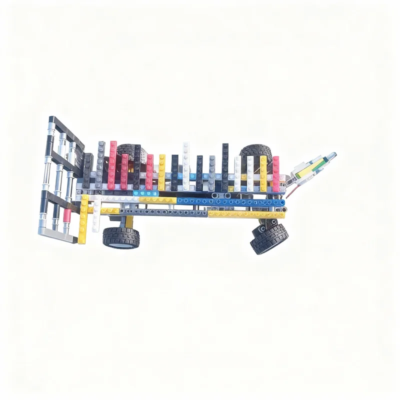 426pcs MOC Hay Wagon - LS Technical Model Building Blocks Christmas Gift Construction Toy Assemble Collection Creative DIY Idea