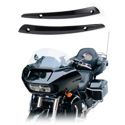 Front Road Glide Side Trim Split Windscreen Side Molding Trim For Harley 2015-2023 Road Glide Ultra FLTRU FLTRX Special FLTRXS