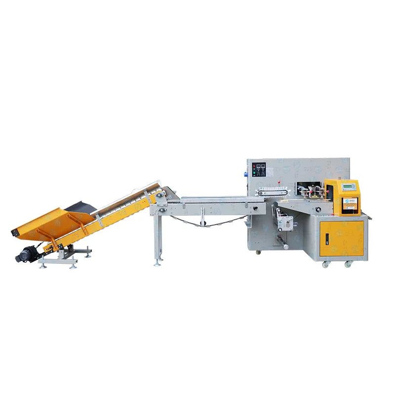 Automatic fruit packaging machine, navel orange lemon kumquat bagging machine, small green orange orange packaging machine