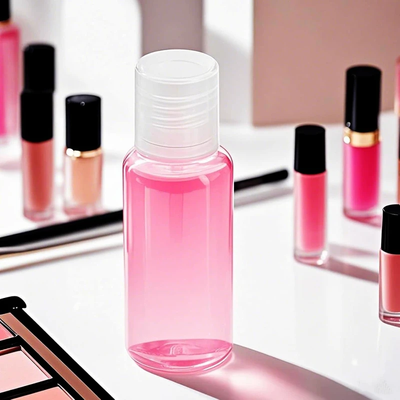 50 Uds. Botellas de viaje de plástico transparente de 30ml con tapa abatible contenedor dispensador para tamaño de viaje para champú loción crema