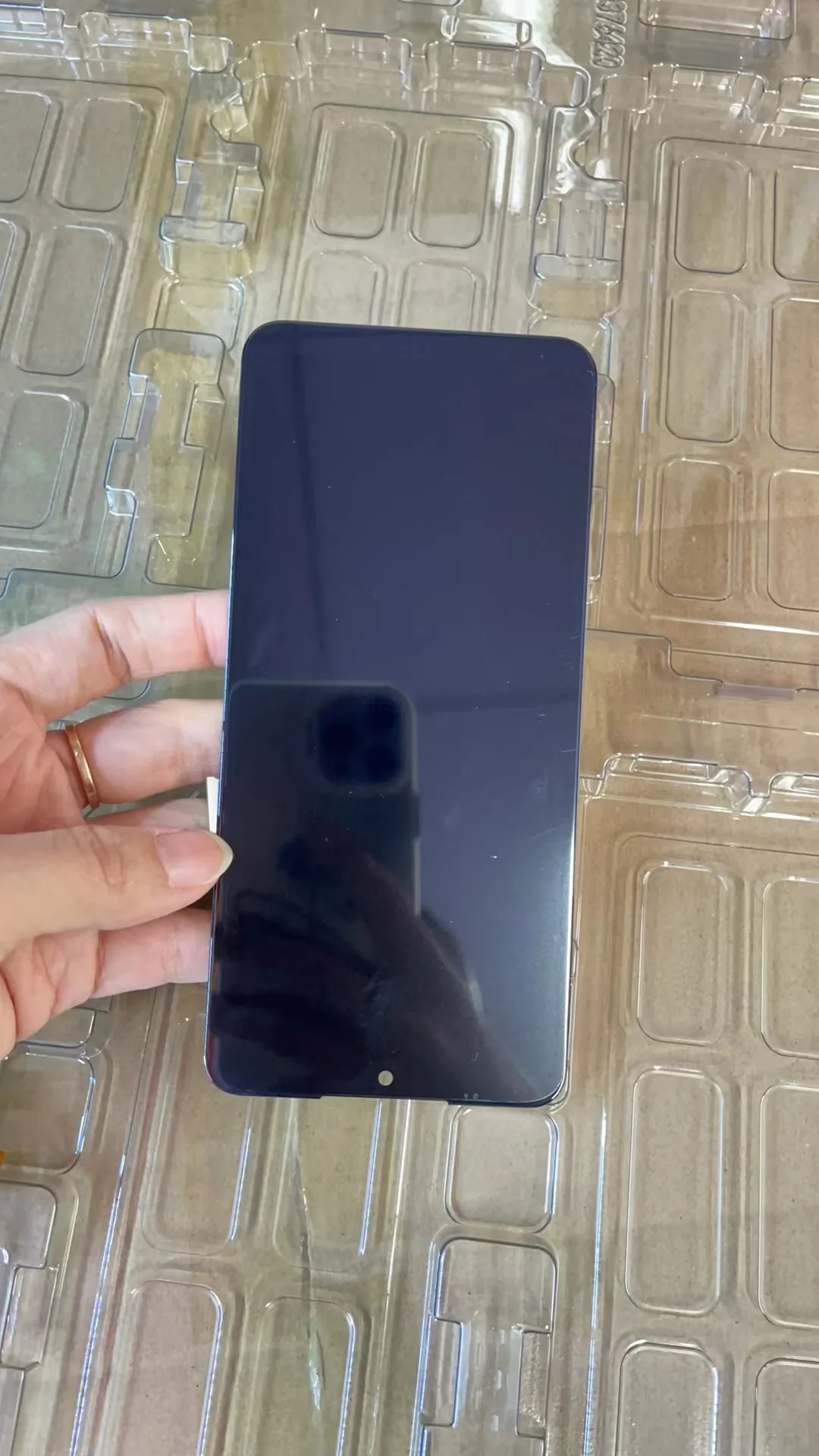 Tested AMOLED LCD Screen For LG G8X G V50S ThinQ LCD Display With Frame Touch Screen Digitizer For LG G8X LCD Replacement