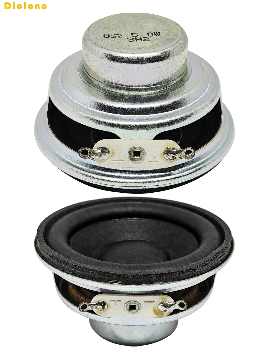 2pcs 8 Ohms 5W Loudspeaker 52mm 2Inch 25MM Internal Dual Magnetic Good bass For Bluetooth audio amplifier Wooden box Speaker