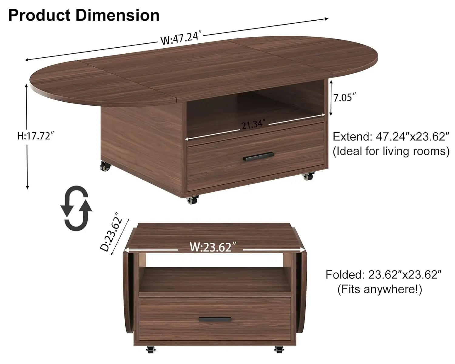 Thumbnail 2 - #2 Trending Lift Top Coffee Tables Right Now