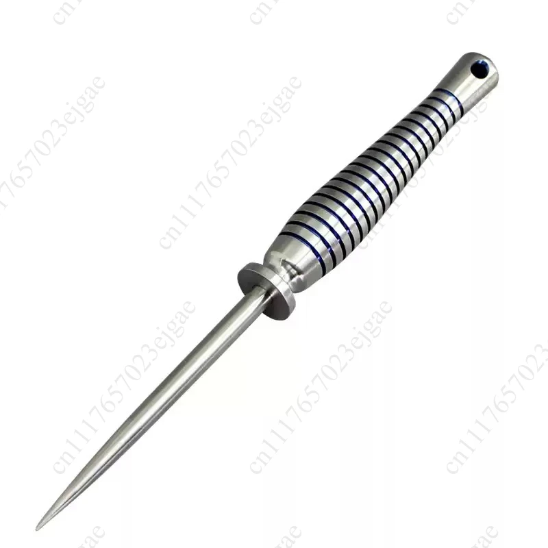 Titanium Alloy EDC Tool | Hidden Dual-Function Tea Needle & Awl | Hand-Baked Color | Portable Detachable Outdoor Accessory