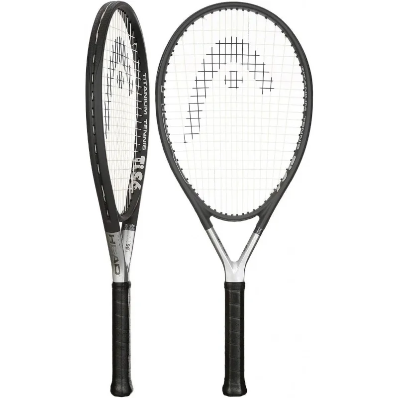 Aqhead titanium ti. S6 strung racquet