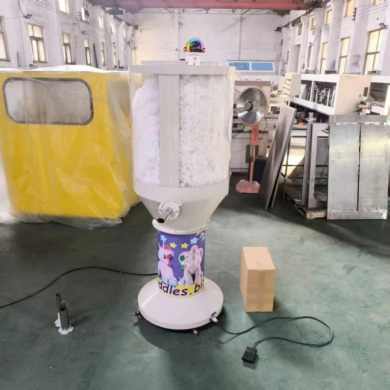 Mobile Soft Plush Toy Filling Machine, Motor Driven Stuffing Machine For Plush Toys, Pillows And Household Textile Processing