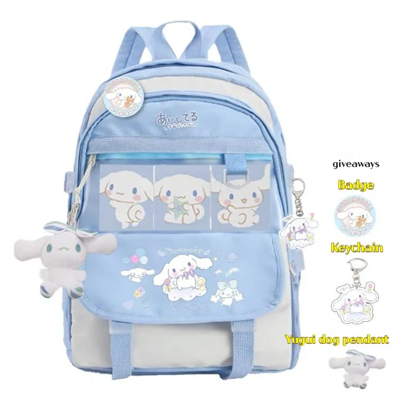 Plecak Select Cinnamoroll Tornister Uczniowie szkół średnich Duża pojemność Kreskówka Plecak podstawowy Kawaii Cute