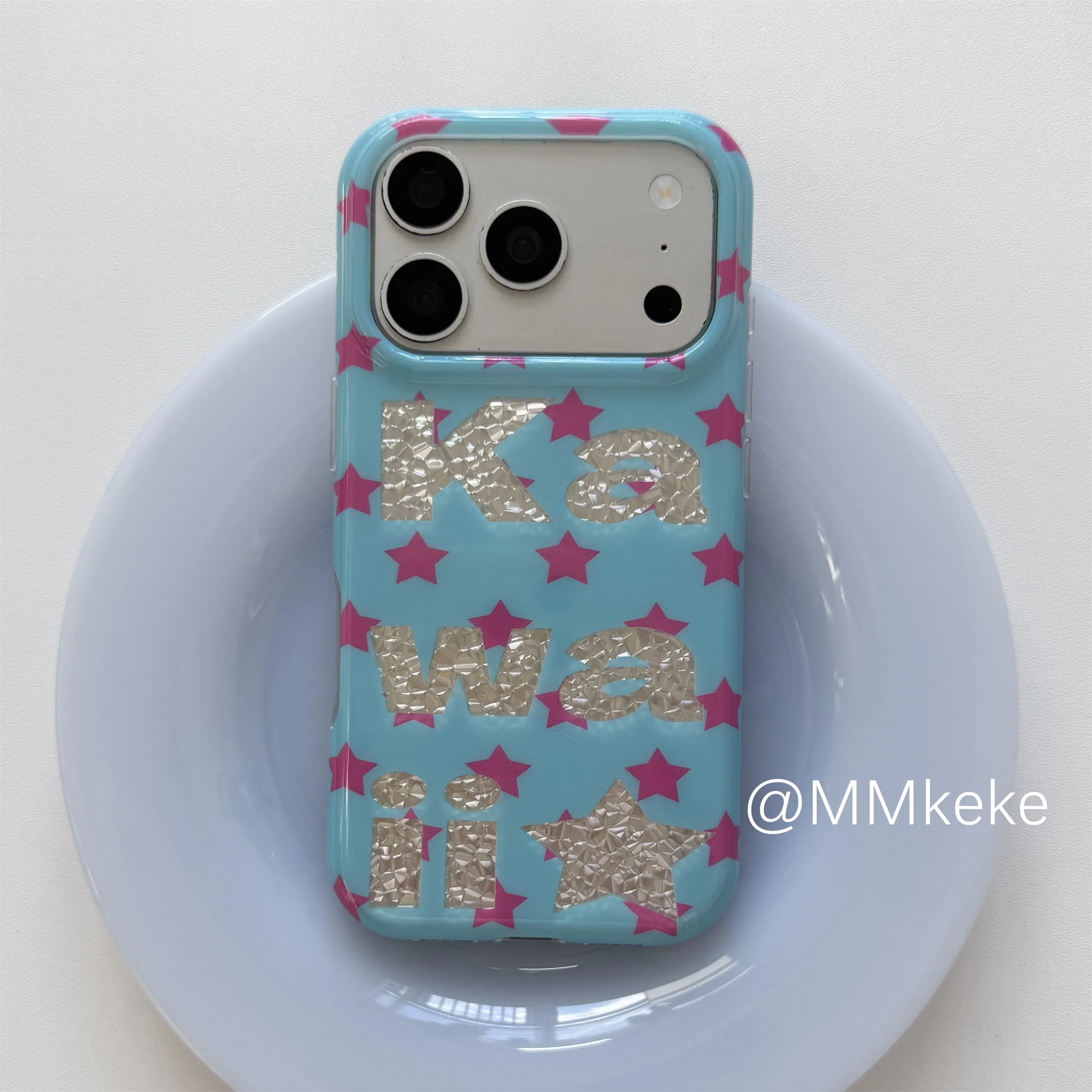 Phone Cases Purple - Funda de Teléfono Coreana con Diseño