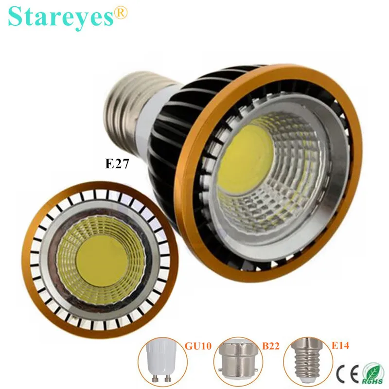 Free shipping 60 pcs Non-dimmable E27 5W PAR20 High Power LED Spotlight Downlight lamp droplight bulb Lighting