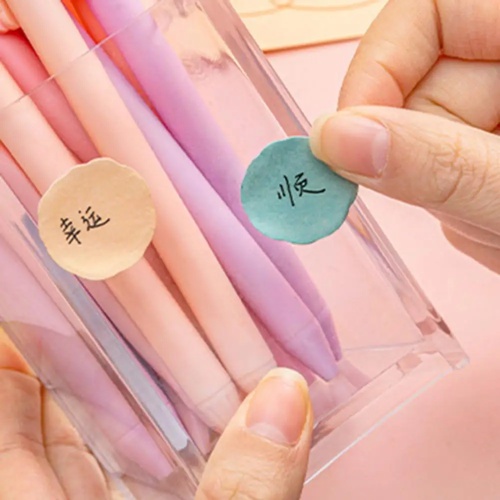 Dejar mensaje compacto Adorable álbum de recortes índice marcapáginas suministros para el hogar