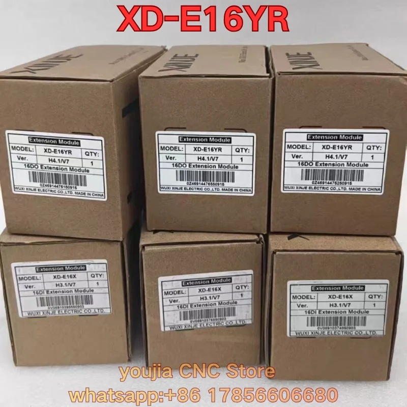 

Совершенно новый оригинальный ПЛК Xinjie XD-E16YR. Последние цены на май 2026 года.