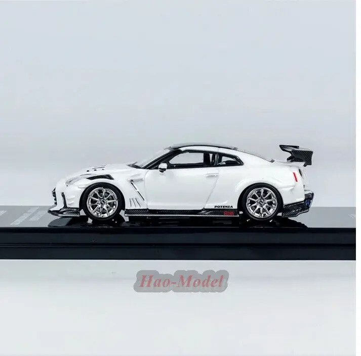 INNO 1/64 닛산 GTR R35 TOP SECRET 2021 합금 다이캐스트 모델 자동차 시뮬레이션 소년 생일 선물 취미 디스플레이 컬렉션