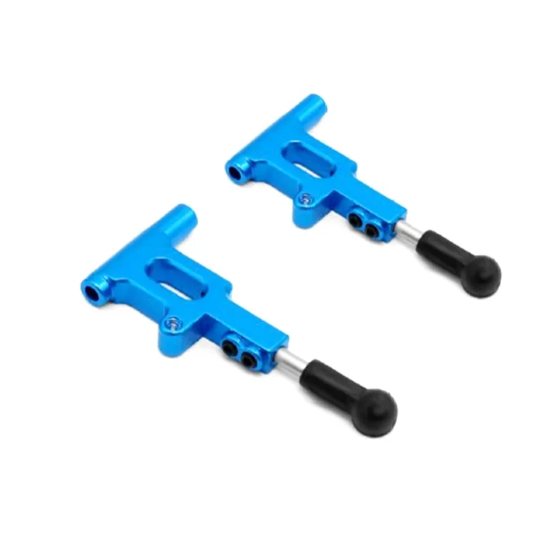 2 Pack Metal Front Upper Suspension Swing Arm for 1/10 Tamiya TRF416 RC Car Upgrade Parts