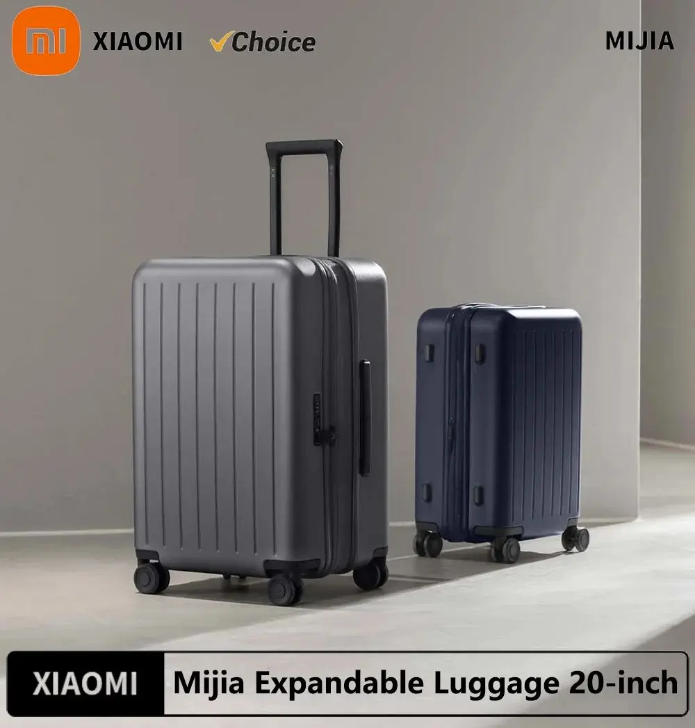 

Xiaomi Mijia Expandable Luggage 20-inch Extra-large Expandable Luggage The Perfect Travel Companion Can be taken on the plane