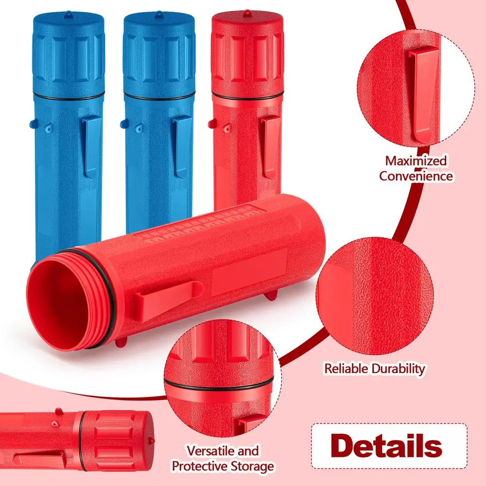 Welding Electrode Rod Holder Set 8 Pcs 14 Inch Airproof Container Max Convenience Durable ABS Material Waterproof Storage