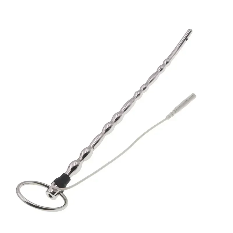 الملحقات الغريبة تأخير القذف الجنس لعب للرجال منتجات جنسية الحصان العين عصا الكهربائية تحفيز صدمة كهربائية لعبة استثارة القضيب #2