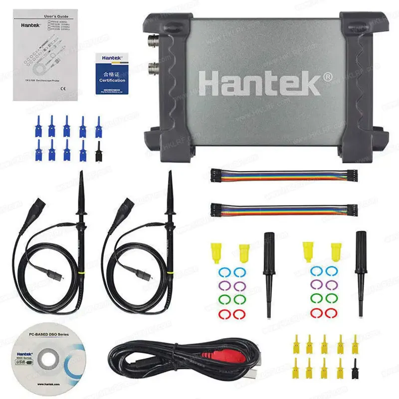 

Hantek 6022BL PC USB Oscilloscope 2 Digital 48MSa/s Sample Rate 16 Logic Car Detector