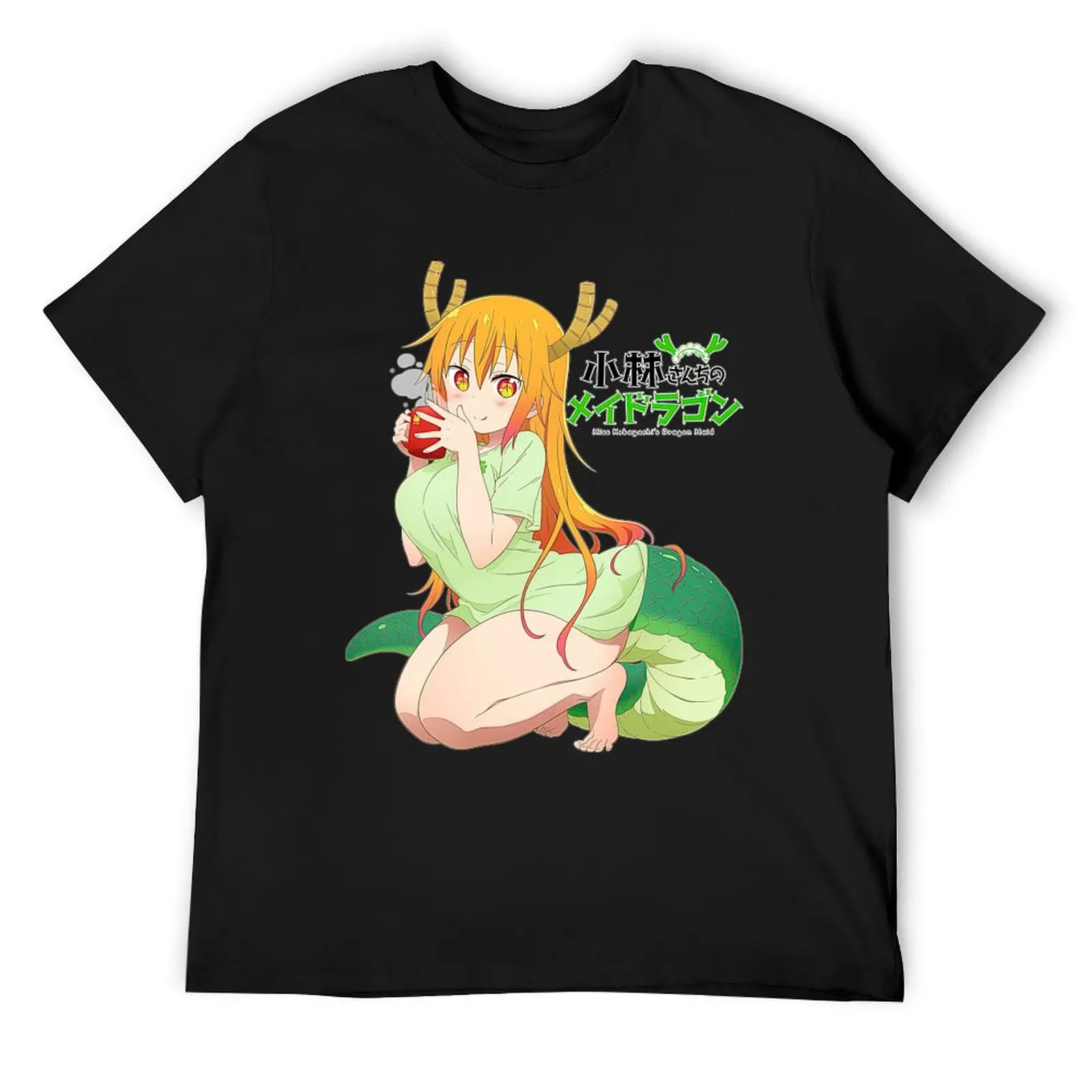 

Dragon Maid T-Shirt anime t shirts summer tops cotton graphic tees Men's t shirts