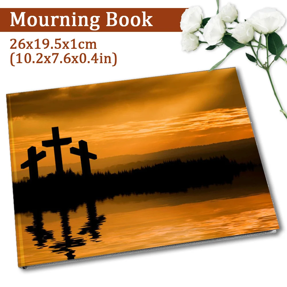 

Funeral Sign In Guest Book Signature Funeral Reception Message Book Celebration of Life Keepsake Anniversary Memorial Service