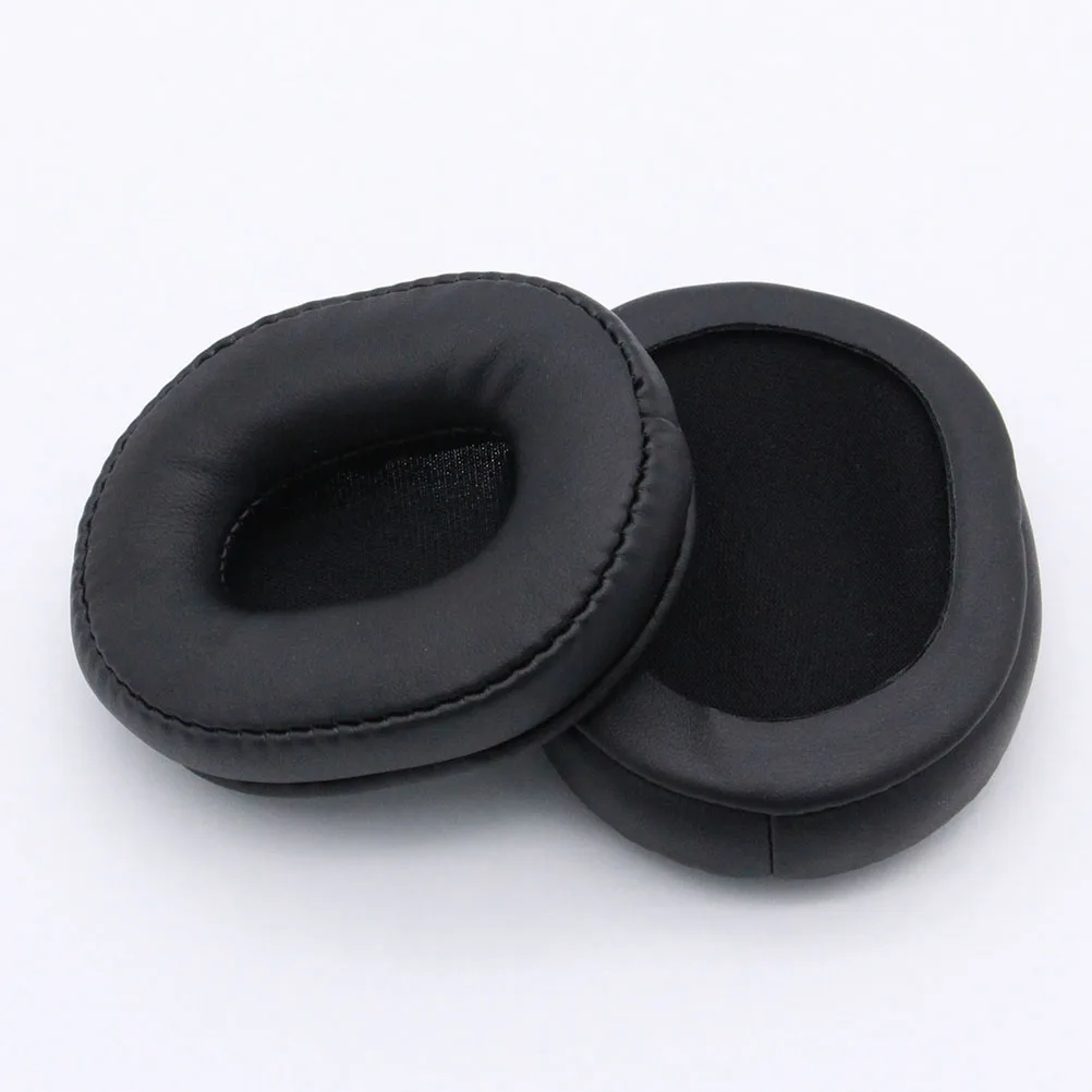 

2 Pcs Long Velvet Ear Cushion Replacement Pads For Headphones Reducing Friction And Discomfort