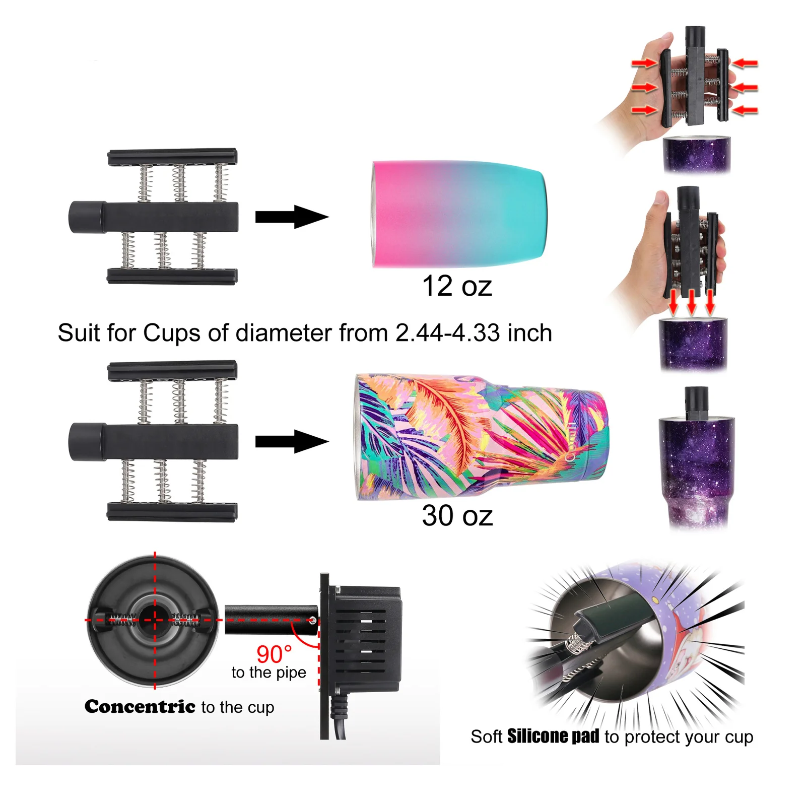 Tumbler Turner Drying Stand s Metal Rack for Cup Turner Machine Fixture Tumbler Tools Improve Efficiency