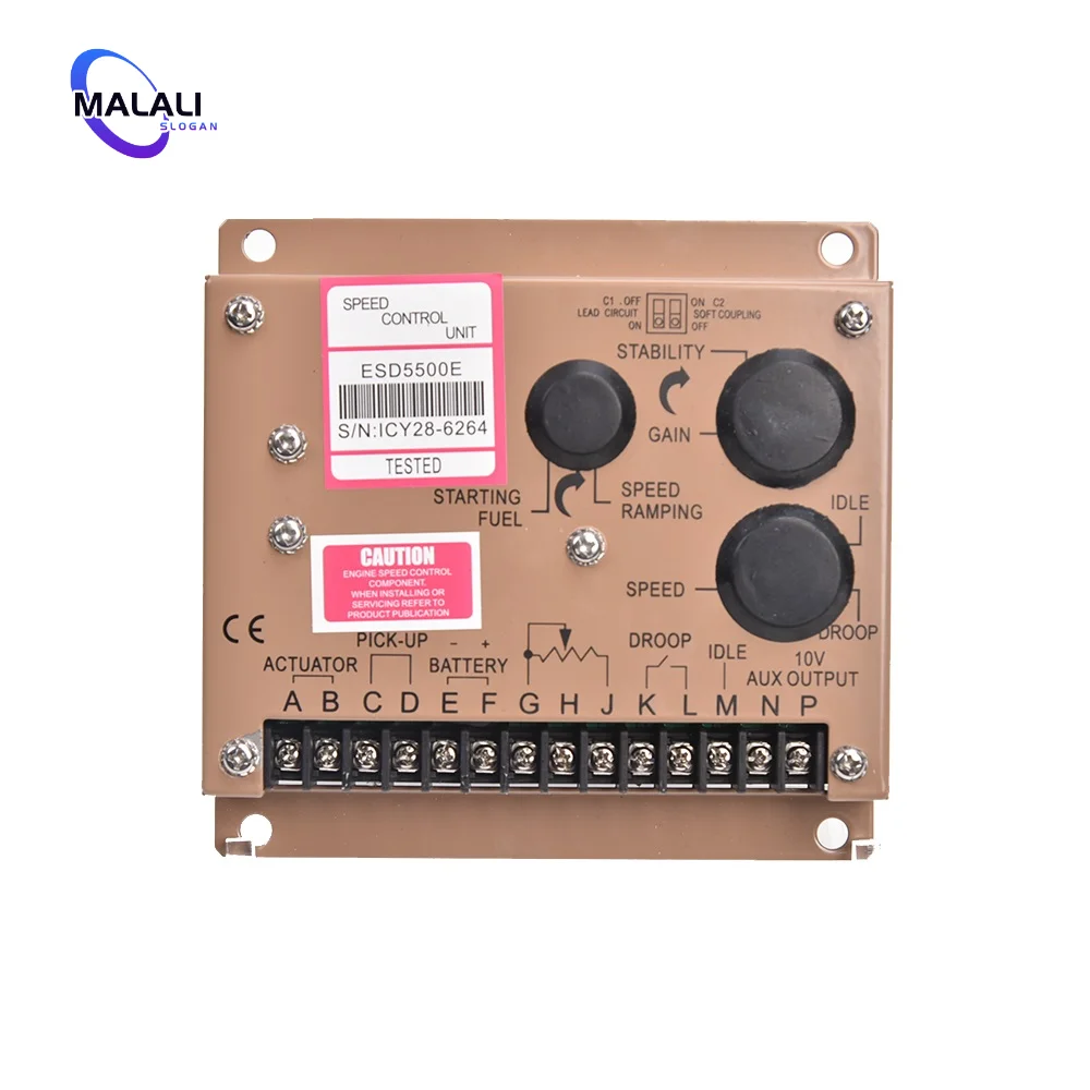 

Factory ESD5500E diesel generator Speed Controller engine actuator govornor brushless genset part DC motor control board