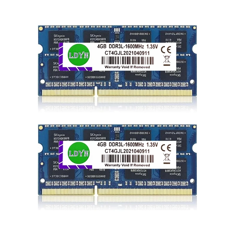 DDR3 DDR3L 2GB 4GB 8GB Laptop Memory Ram PC3 1.5V 1333 1600 1866MHZ PC3L 1.35V 10600 12800 14900 SODIMM 2RX8 204PIN Memories Ram