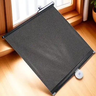 Rideau à ventouse aveugle à rouleau bloquant la lumière, 1 ensemble, pour fenêtre, lucarne, ombre, sans clous, télescopique, confidentialité, résistant aux Uv, cuisine