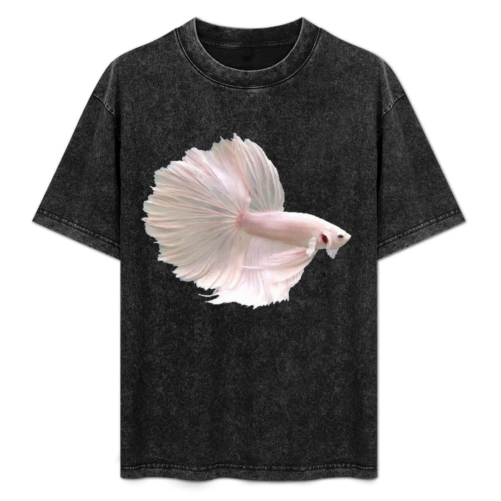

Betta Pale T-Shirt Plus Size Basic Cotton T-Shirt