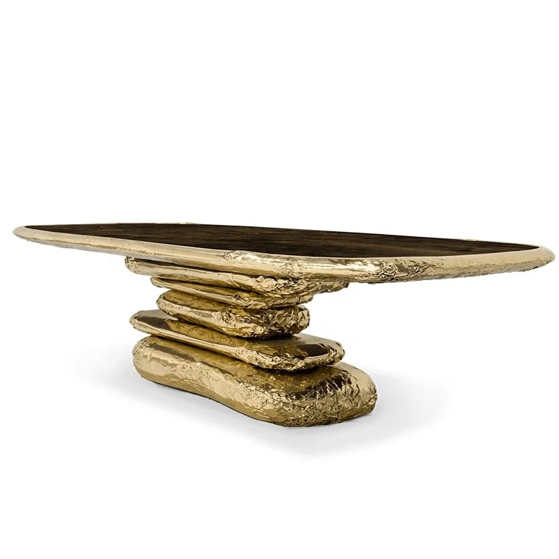 Set di mobili per tavolo da pranzo in marmo