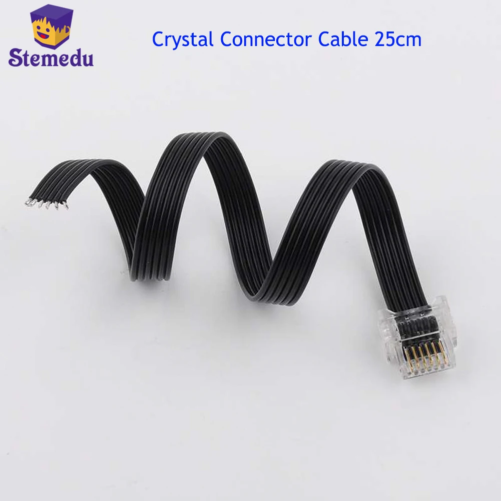 

10pcs Tecnical Power Functions Crystal Connector Cable for we-do2.0 Connector Cable 25cm MOC Parts Building Block Motor