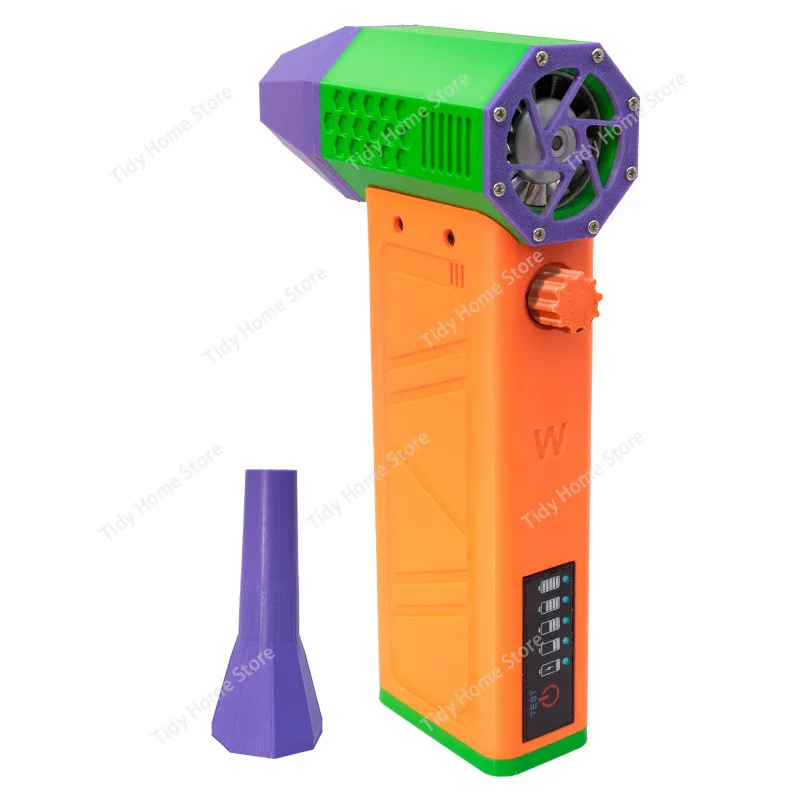 

Мощный фен — высокоскоростной турбинный бесщеточный ручной перезаряжаемый фен с каналами, 140 000 об/мин