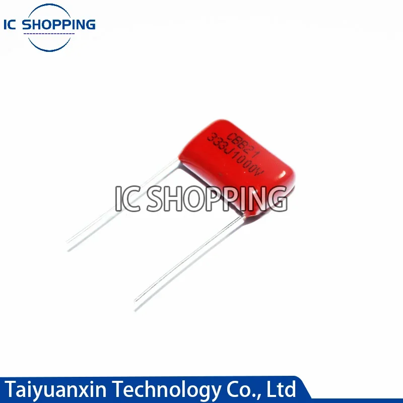 

50 шт Конденсатор CBB 1000V333J 33nF 0,033 uf 333J 1000V P15MM фиксированный конденсатор