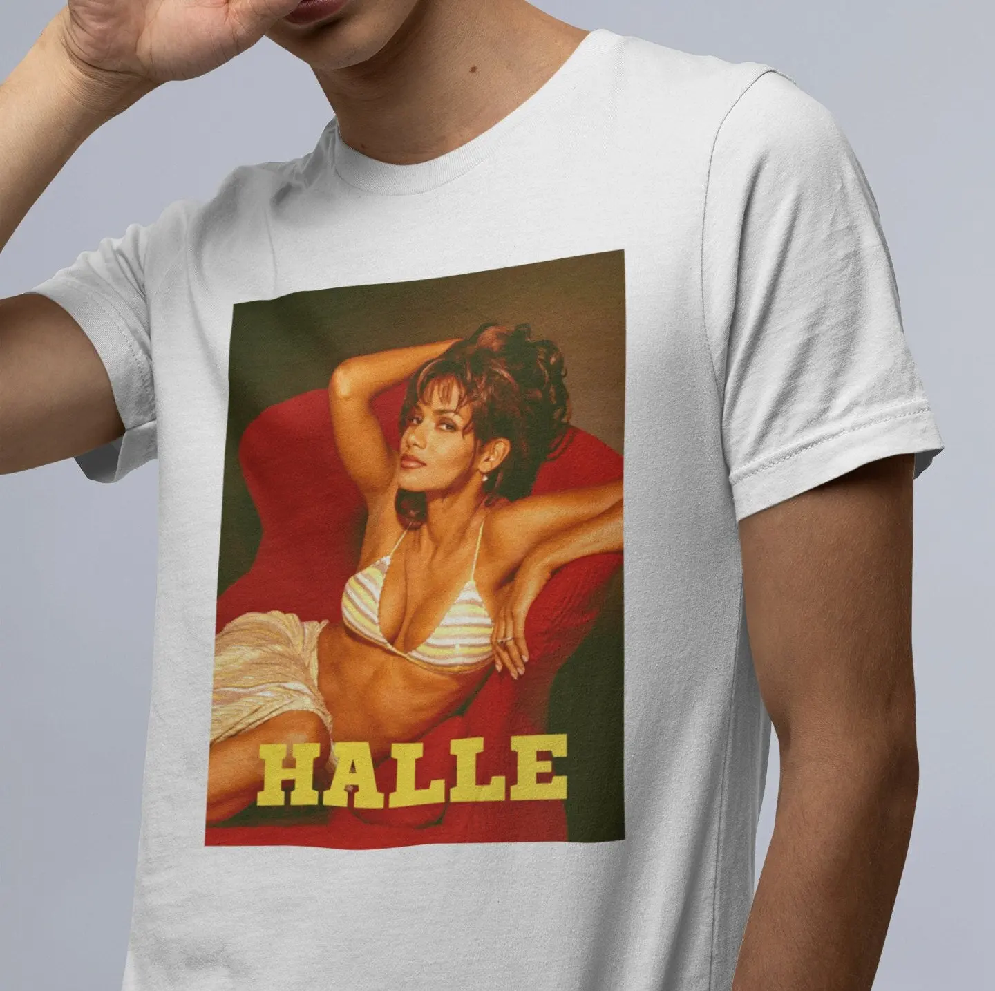 Halle Berry T-shirt,90s Shirt, Hiphop, Rapper, Rap, Gift for Him, Gift for Her, Movie, Unisex